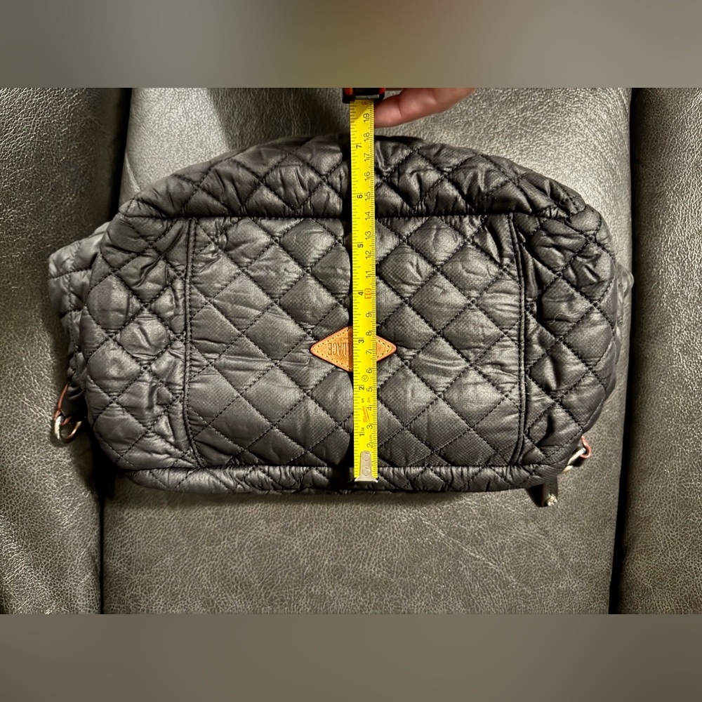 MZ Wallace Large Crosby Hobo In Black/Silver Hardware - Picture 10 of 10
